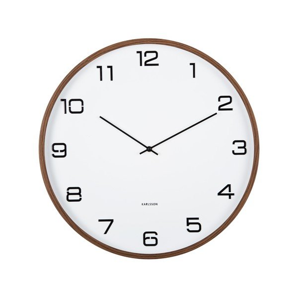 Sienas pulkstenis ø 51 cm Delicado – Karlsson