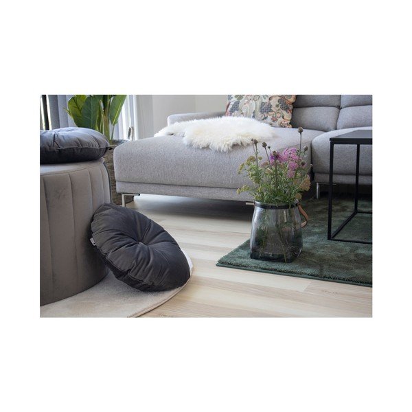 Pelēks spilvens ar samta pārvalku House Nordic Luso, ø 45 cm-image-4