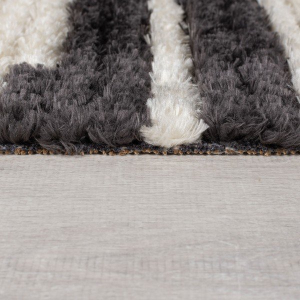 Melnbalts paklājs 120x170 cm Lina – Flair Rugs-image-4