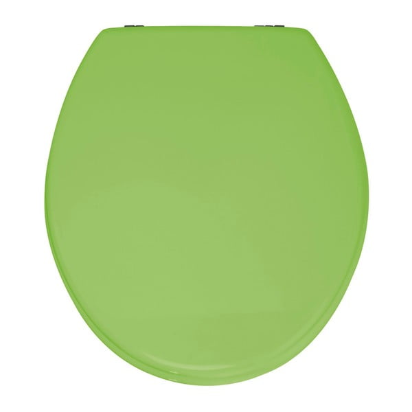 Zaļš tualetes poda sēdeklis Wenko Prima, 41 x 38 cm