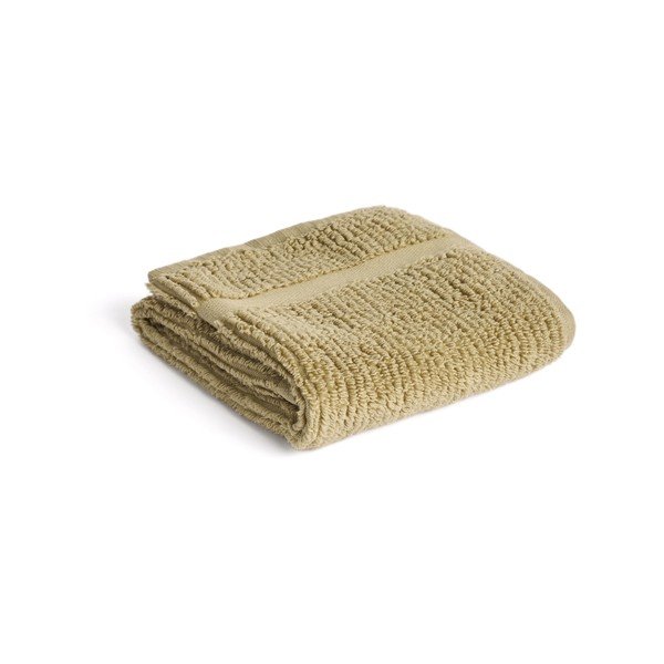 Zaļš frotē kokvilnas dvielis 30x50 cm Olvira – Kave Home