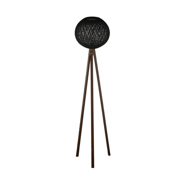 Melna stāvlampa Rope – Magenta Home