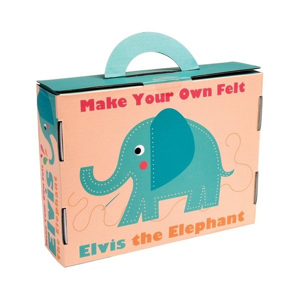 Plīša rotaļlietu šūšanas komplekts Rex London Elvis The Elephant-image-3