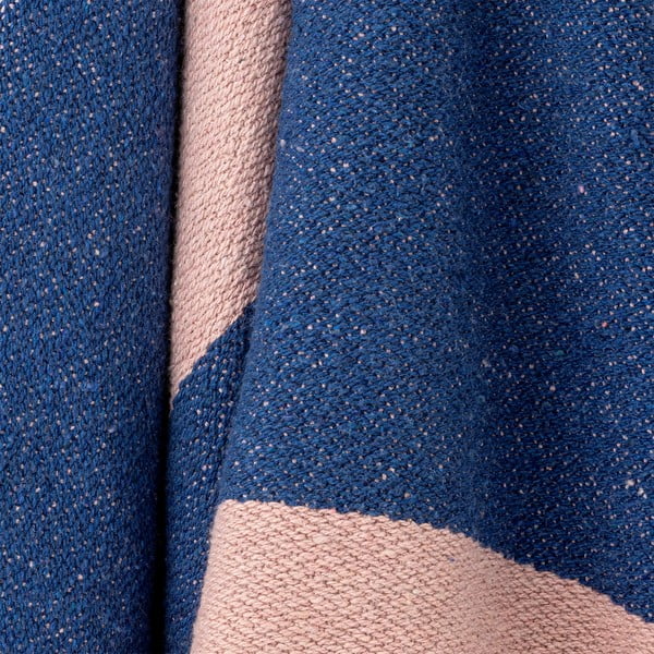 Zils/rozā pleds 130x160 cm Cadeo – Bloomingville-image-4