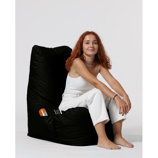 Melns dārza sēžammaiss Diamond XXL – Floriane Garden-image-1