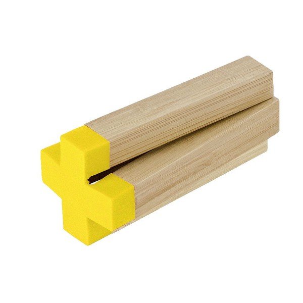 Dzeltens bambusa podiņa paklājs Wenko Cross-image-2