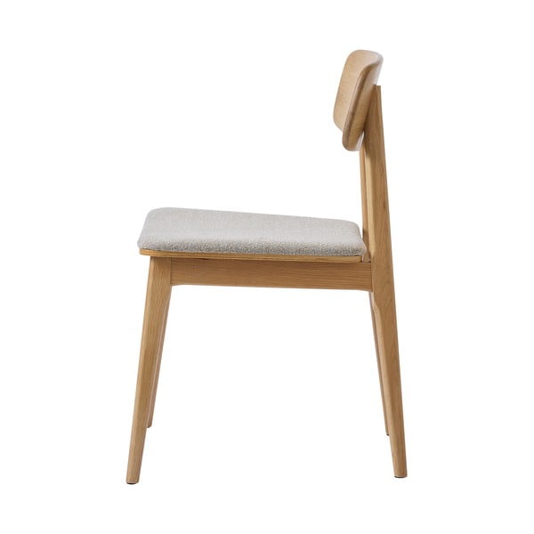 Bēšs/dabīga toņa pusdienu krēsls Livo – Unique Furniture-image-4