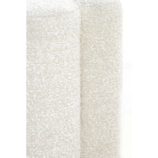 Krēmkrāsas pufs no buklē auduma Nalani – Light & Living-image-4