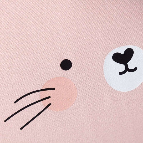 Rozā bērnu pufs Rainbow Rabbit – Yellow Tipi-image-1