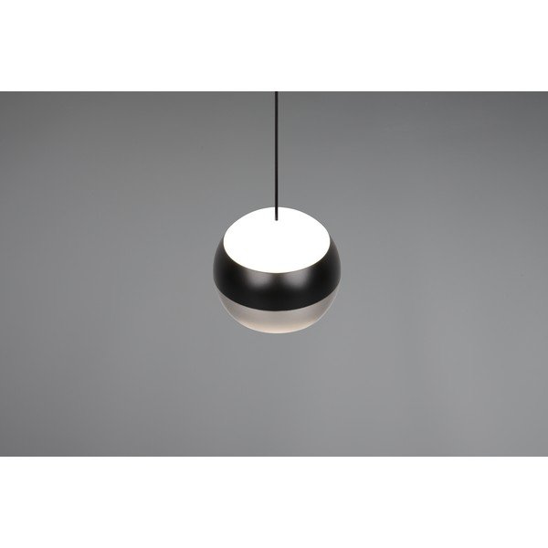 Melna/sudraba krāsas LED piekaramā lampa ø 15,5 cm Orbit – Trio Select-image-2