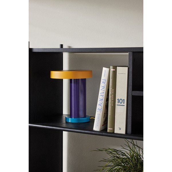 Violeta LED galda lampa ar regulējamu spilgtumu (augstums 25 cm) Magic – Hübsch-image-2
