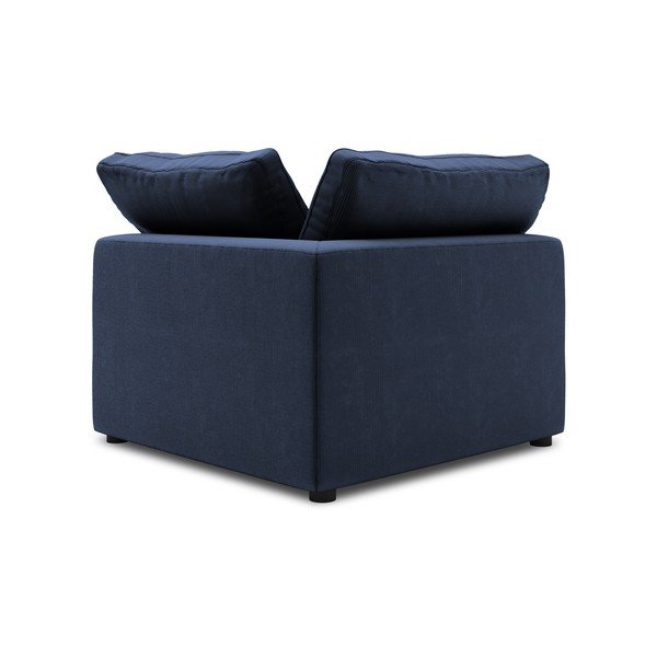 Tumši zila modulārā dīvāna divpusējā stūra daļa Windsor & Co Sofas Galaxy-image-2