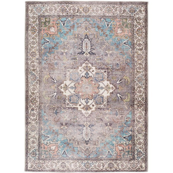 Zili brūns paklājs ar kokvilnu Universal Haria, 200 x 290 cm