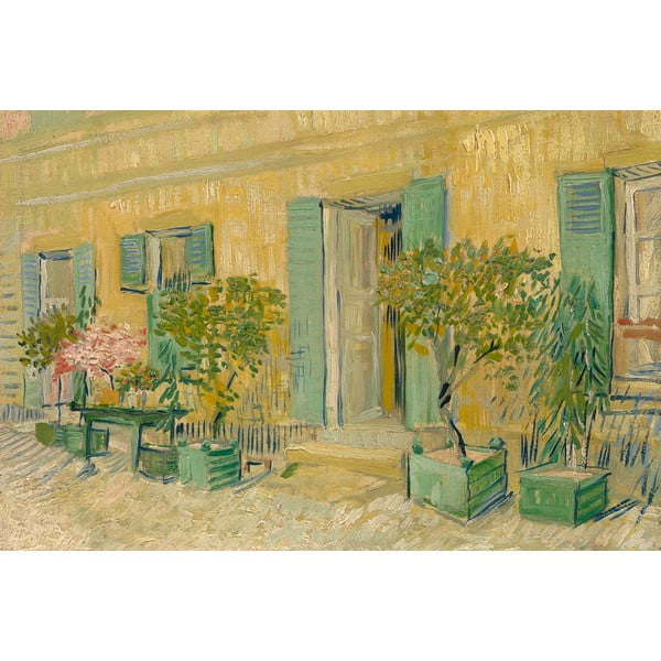 Reproducēta glezna 60x40 cm Exterior of a Restaurant in Asnières, Vincent van Gogh – Fedkolor