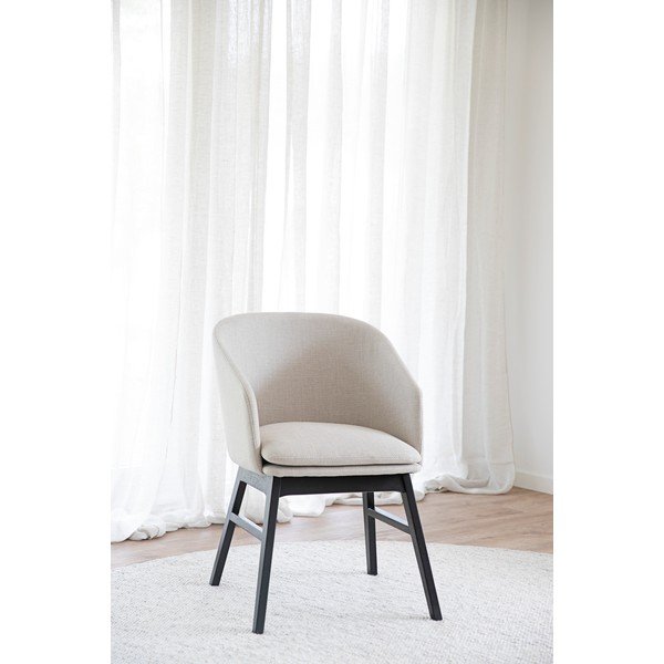 Bēši polsterēti ēdamistabas krēsli (2 gab.) Windham – Rowico-image-1