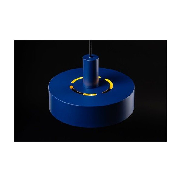 Tumši zila piekaramā lampa ar metāla abažūru ø 30 cm Selvia II – GTV-image-1