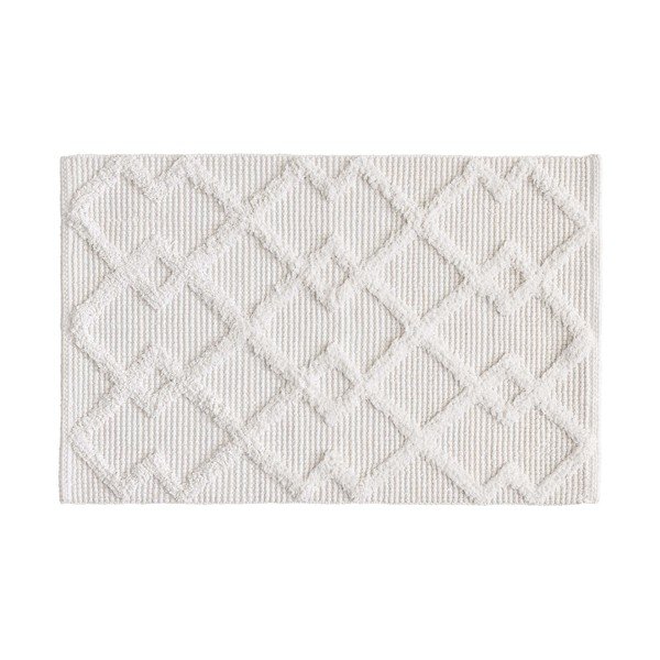 Krēmkrāsas vannas istabas paklājiņš 50x80 cm Otis – douceur d'intérieur