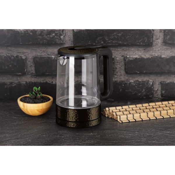 Melna tējkanna 1,7 l Primal Gloss Collection – BerlingerHaus-image-1