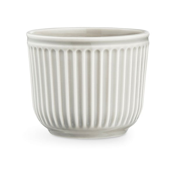 Gaiši pelēks keramikas puķu pods Kähler Design Hammershoi Flowerpot, ⌀ 14 cm