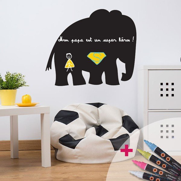 4 Ambiance Elephant marķieru un marķieru uzlīmju komplekts-image-1