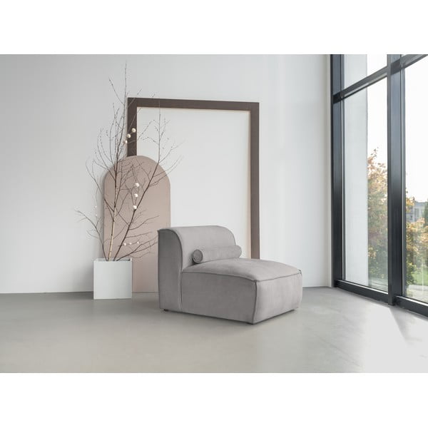 Gaiši pelēks modulārais dīvāns (vidējā moduļa) Flex Felix – Miuform-image-1