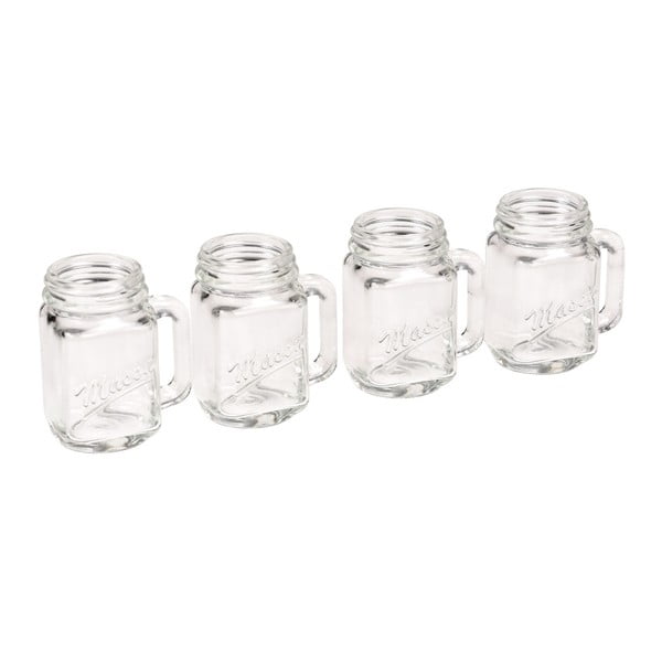 4 burku komplekts Rex London Mason Jar-image-1