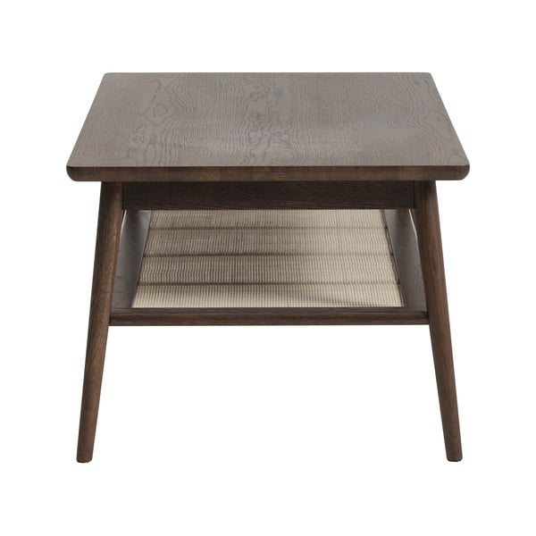 Brūns žurnālgaldiņš ar ozolkoka imitācijas galda virsmu 60x120 cm Barrali – Unique Furniture-image-4