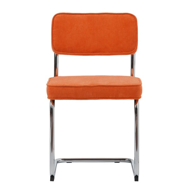 Oranžs ēdamistabas krēsls Unikālas mēbeles Rupert Bauhaus