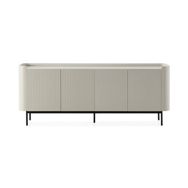 Krēmkrāsas kumode 200x80x40 cm Willa – MOME-image-4