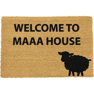 Dabīgās kokosšķiedras paklājs Artsy Doormats Welcome to Maaa House, 40 x 60 cm