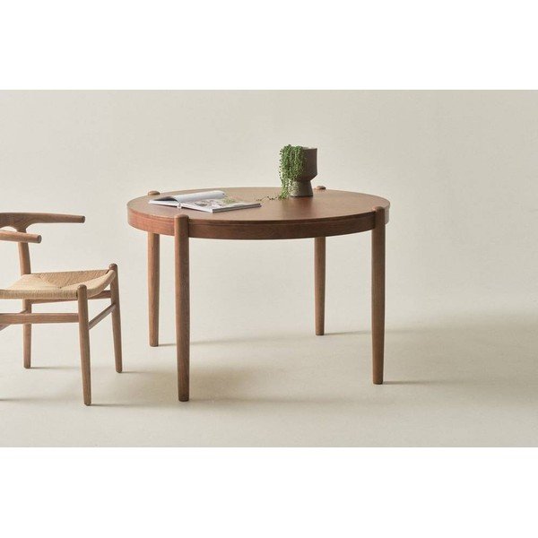 Gobas masīvkoka apaļš ēdamgalds ø 120 cm Nattavaara – Jotex-image-1