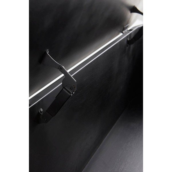 Melna mango masīvkoka lāde 150x42x42 cm Sjöbo – Jotex-image-2