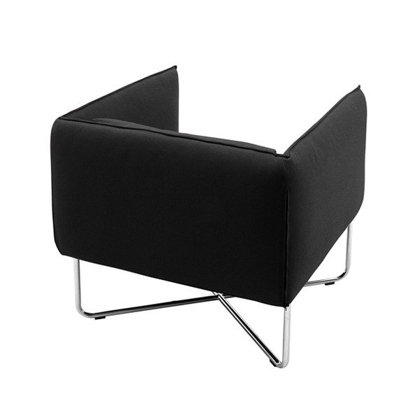Antracīta pelēks atpūtas krēsls Softline Groove-image-4