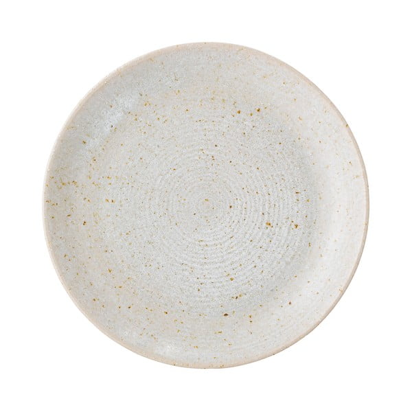 Krēmkrāsas keramikas deserta šķīvis Bloomingville Pixie, ø 16 cm