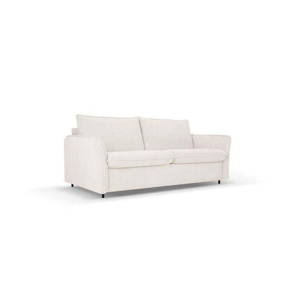 Bēšs salokāms dīvāns 166 cm Dalida – Micadoni Home-image-2