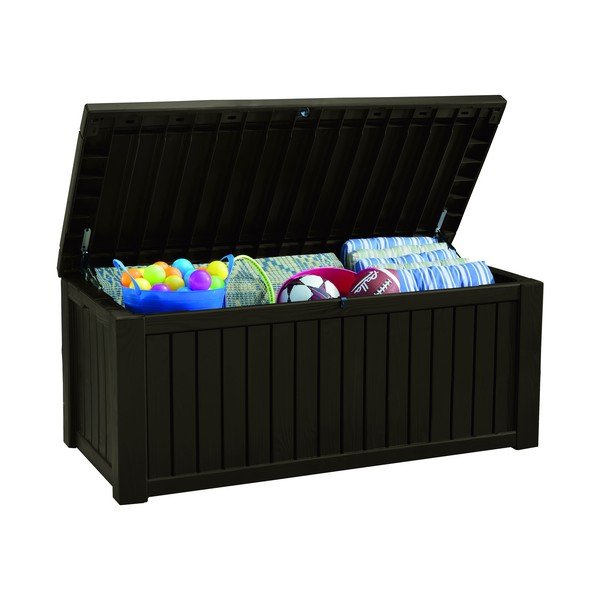 Tumši brūna dārza uzglabāšanas kaste – Keter-image-2