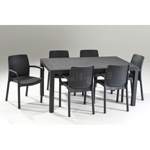 Dārza ēdamgalds 94.5x160.5 cm Melody – Keter-image-1