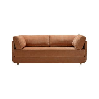 Oranžs dīvāns 214 cm Stiny – Sits