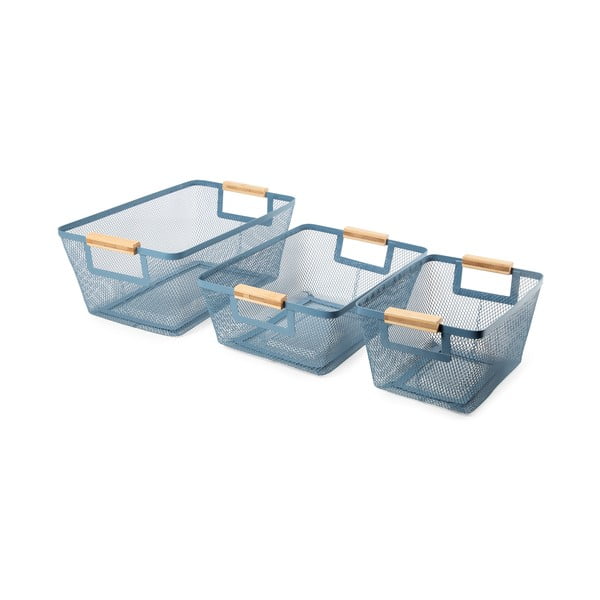 Stiepļu uzglabāšanas grozi no metāla (3 gab.) – Compactor-image-1