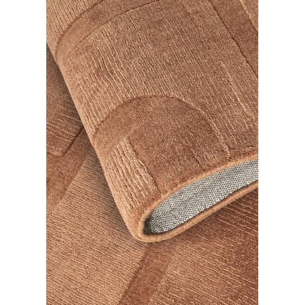 Brūns ar rokām darināts vilnas paklājs 160x230 cm Alexis – Villeroy&Boch-image-3