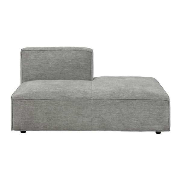 Gaiši pelēks atvērta gala dīvāna modulis Bonami Selection Fairfield, labais stūris-image-3