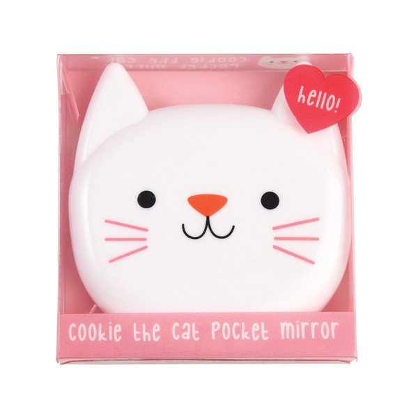 Kosmētikas palielināmais spogulis 7,5x8 cm Cookie the Cat – Rex London-image-4