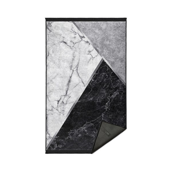 Balts/melns paklājs 120x180 cm – Mila Home