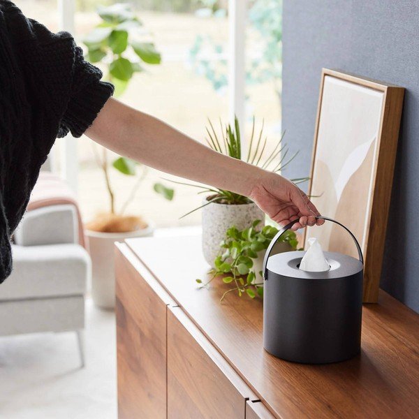 Metāla salvešu kaste Tower – YAMAZAKI-image-2