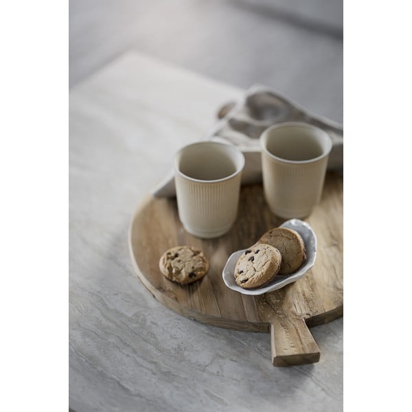 Balts žurnālgaldiņš ar akmens virsmu 140x60 cm Orwel – Rowico-image-4