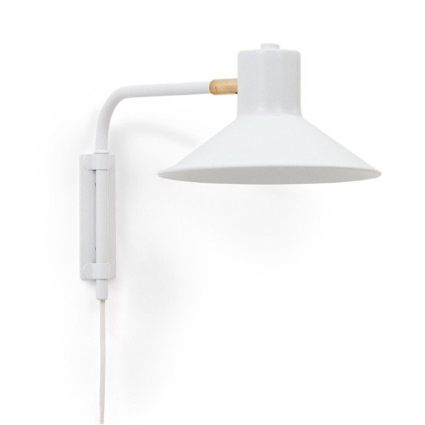 Balta sienas lampa Aria – Kave Home