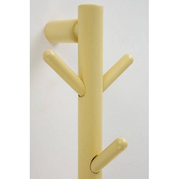 Gaiši dzeltens priedes masīvkoka sienas pakaramais 21 cm Eddison – Jotex-image-2
