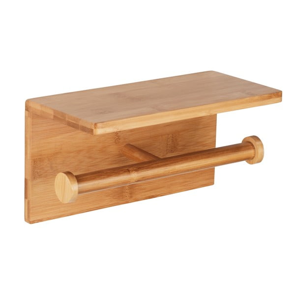 Sienas bambusa tualetes papīra turētājs Duo Bambusa – Wenko-image-1