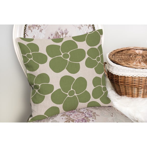 Spilvendrāna 43x43 cm Green Meadow – Mila Home-image-1