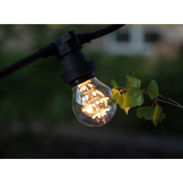 Melna gaismiņu virtene Star Trading Connecta, garums 7 m-image-2